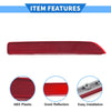 Nissan Murano (2016-2023) Red Rear Left Bumper Reflector