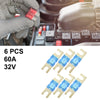 Car Truck Motorcycle Boat Audio 6 x 60A AFS Mini ANL Fuses