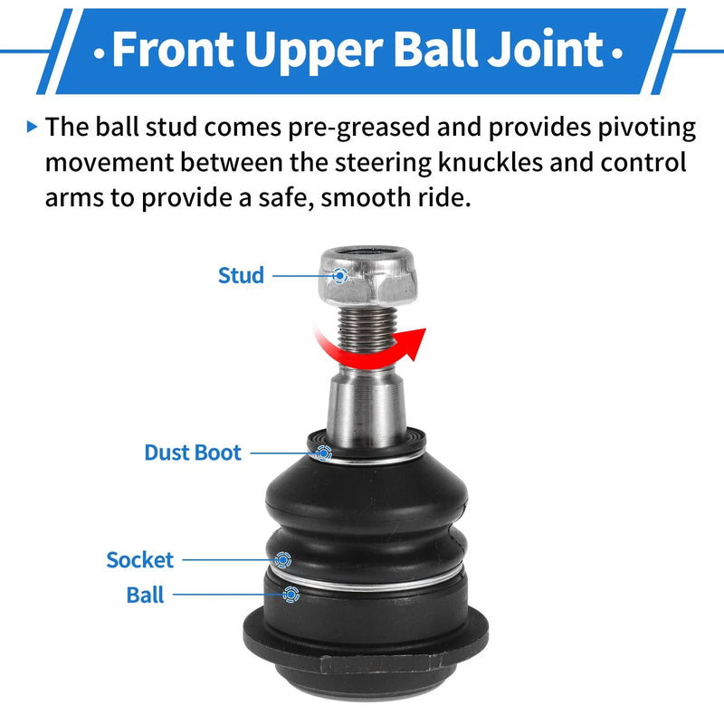 Dodge Durango Front Upper Ball Joints (2011-2015)