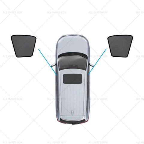 Toyota Hilux SR5 Magnetic Mesh Sun Blind Shades (2015-2025)