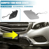 Mercedes-Benz (2019-2023) Pale Silver Tone Front Bumper Tow Hook Cover
