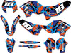 KTM EXC Graphics Kit MIAMI Style Sticker (2008-2011)