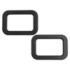 BMW E30 E28 E24 E23 2x Interior Door Handle Cover Trim Bezel (1976–1995)