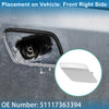 BMW 428i Silver Tone Front Right Washer Nozzle Cover Cap