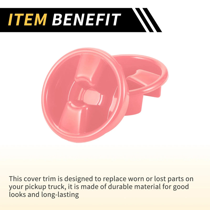 Jeep Wrangler JK Roof Top Mounting Knob Screw Cover  Pink (2007-2017)