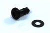 Honda Original dzus 17mm Schwarz Knöpfe Allen Sechskant Verkleidung Nieten