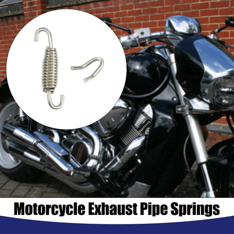 Universal Exhaust Pipe Spring with Hooks 8 x 55mm