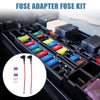 Car 32V Low Profile Mini Fuse Adapters with 3A Fuses