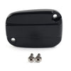 Harley Touring Road King Road Glide Black Brake Cylinder Reservoir Cover Cap (2009-2023)