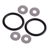Car 8x Black JDM Aluminum Quick Release Bumper Fender Fasteners