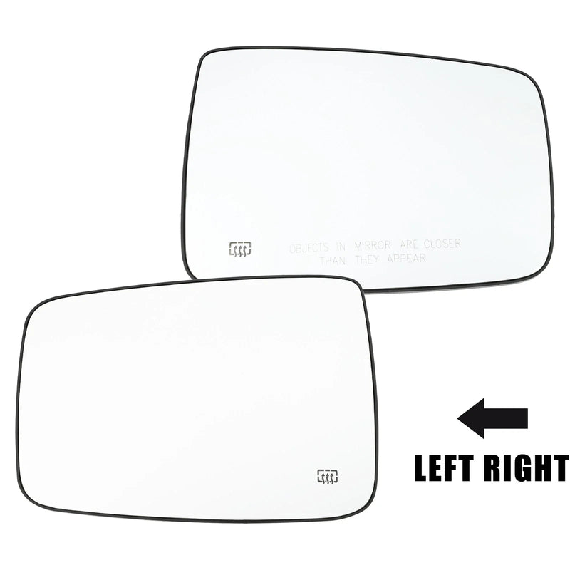 Dodge Ram 1500 2500 Left Right Side Mirror Glass Replacement (2010-2023)