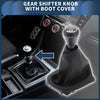 Peugeot 206 (2005-2008) Black Blue 5 Speed Gear Shifter Knob & Cover