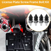 License Plate Screws Cover / 45mm 4 Pcs / Universal Motorcycle