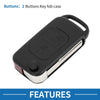 Mercedes Benz SLK Class Keyless Entry Remote Key Shell Case (2000-2004)