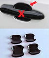Toyota Grand Highlander ABS Black Door Handle Bowl Cover Trim (2024-2025)