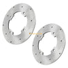 Arctic Cat 400 450 500 550 570 700 1000 2 x Front/Rear Brake Rotors