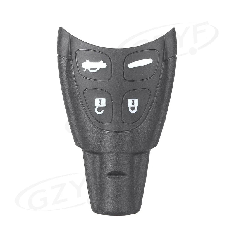 Saab 9-3 Sport Car (2003-2011) Black 4 x Key Shell Fob Cover