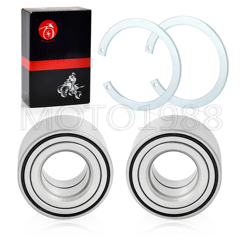 Honda TRX420 Rancher 4x4 2 x Front Wheel Bearing & Circlip Kit (2014–2024)