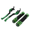 Yamaha XJR 1300 FJR 1300 CNC Brake Clutch Lever Handlebar Grip Set