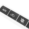 Chevy Corvette C6 A/C Climate Control Button Decals (2005-2013)