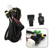 Car H11 Fog Lights Wiring Harness Socket w LED Indicator + Automotive Relay