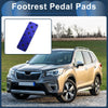 Subaru Forester Aluminum Alloy Blue Footrest Pedal Cover (2003-2005)