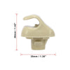 Honda Civic Beige Car Sun Visor Hook Clip Retainer (1996-2008)