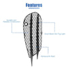 Mercedes-Benz Front Fog Light Grille Cover Trim (2010-2015)