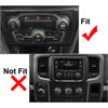Dodge Challenger 2015-2024 Red Air Conditioner Switch Knob