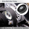 Porsche Cayenne Drive Belt Idler Pulley 1 Pcs Black (2020 - 2024)