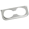 Toyota Sienna Stainless Steel Rear Cup Holder Cover Trim (2021-2022)