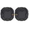 Polaris Ranger Crew SP 570 NorthStar 2 x Front Black Rim Caps (2022–2025)