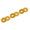 Harley Softail 6 x Gold Saddlebag Crash Bar Decorative Spacer Rings