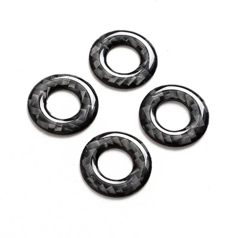 Dodge Charger 4PCS Carbon Fiber Door Lock Trim (2011-2014)