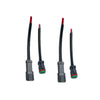 Wiring 4 x Heavy Duty Deutsch DT DTP Male/Female Connectors