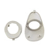 2Pcs Plastic Car Audio A Pillar Tweeter Speaker Mould 2-way Bracket Adapter