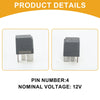 Buick Regal (2011-2017) Plastic Gray 1 Pc Power Relay 12V 4 Pin