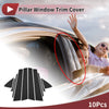 Toyota Camry 10 Pcs Car Door Pillar Window Trim (2024–2025)