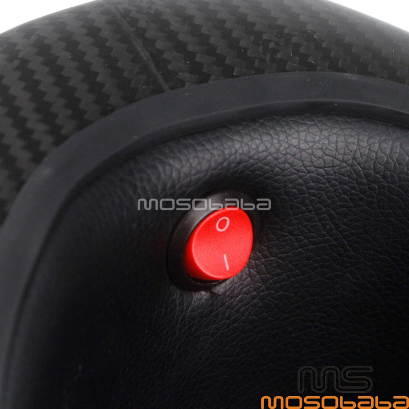 Predator DOT Approved - M Carbon Fiber Full Face Motorcycle Helmet