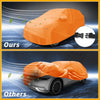 Hyundai Ioniq 6 (2023) - Orange 210D-PU Waterproof All Weather Car Cover