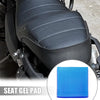 Motorcycle 25x25x1cm Seat Gel Pad Shock-Absorption Mat Blue
