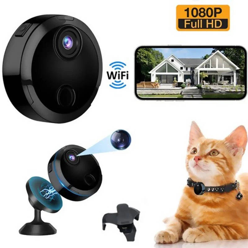 Mini WiFi Camera HD 1080P Night Vision Motion Smart Home Security Cam