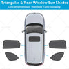 Mazda CX-9 (2016-2025) UVA Protection Triangular & Rear Window Sun Shades