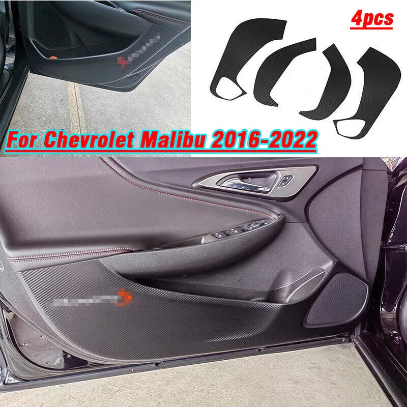 Chevrolet Malibu Carbon Fiber / Anti-Kick Panel Sticker Inner Door (2016-2022)