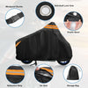 Honda PCX 125 150 Fits 76in Black Motorcycle Cover Waterproof Scooter