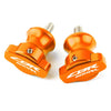 Honda CBR600RR (2003-2017) - Orange 2 x Swingarm Sliders Spools