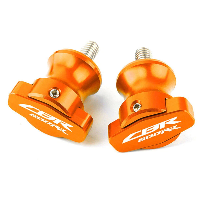 Honda CBR600RR (2003-2017) - Orange 2 x Swingarm Sliders Spools