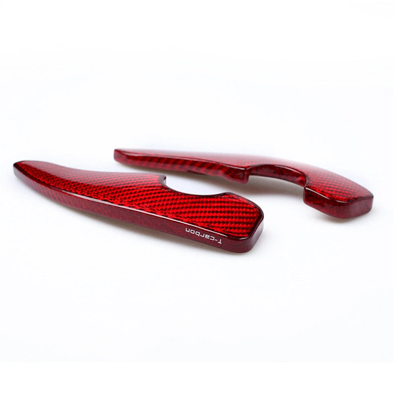 Toyota GT86 2 x Carbon Fiber Red Shift Paddle Extensions (2012-2020)