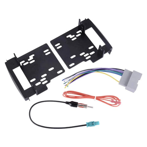 Dodge Jeep DIN Stereo Radio Dash Panel Frame Kit (2007-2018)