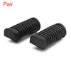 CG125 Pair Black Rubber Nonslip Motorcycle Left Right Brake Footrest Pedal